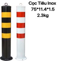 Cọc tiêu thép Nhật Quang 002 có phản quang cảnh báo giao thông