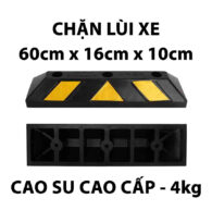 Chặn lùi xe cao su, chặn lùi bánh xe chiều dài 60 cm